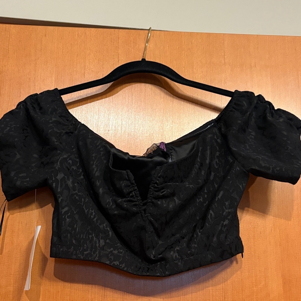 Free People Soul Mate Off-Shoulder Wide-Leg 2 Piece Set. - Picture 7 of 8